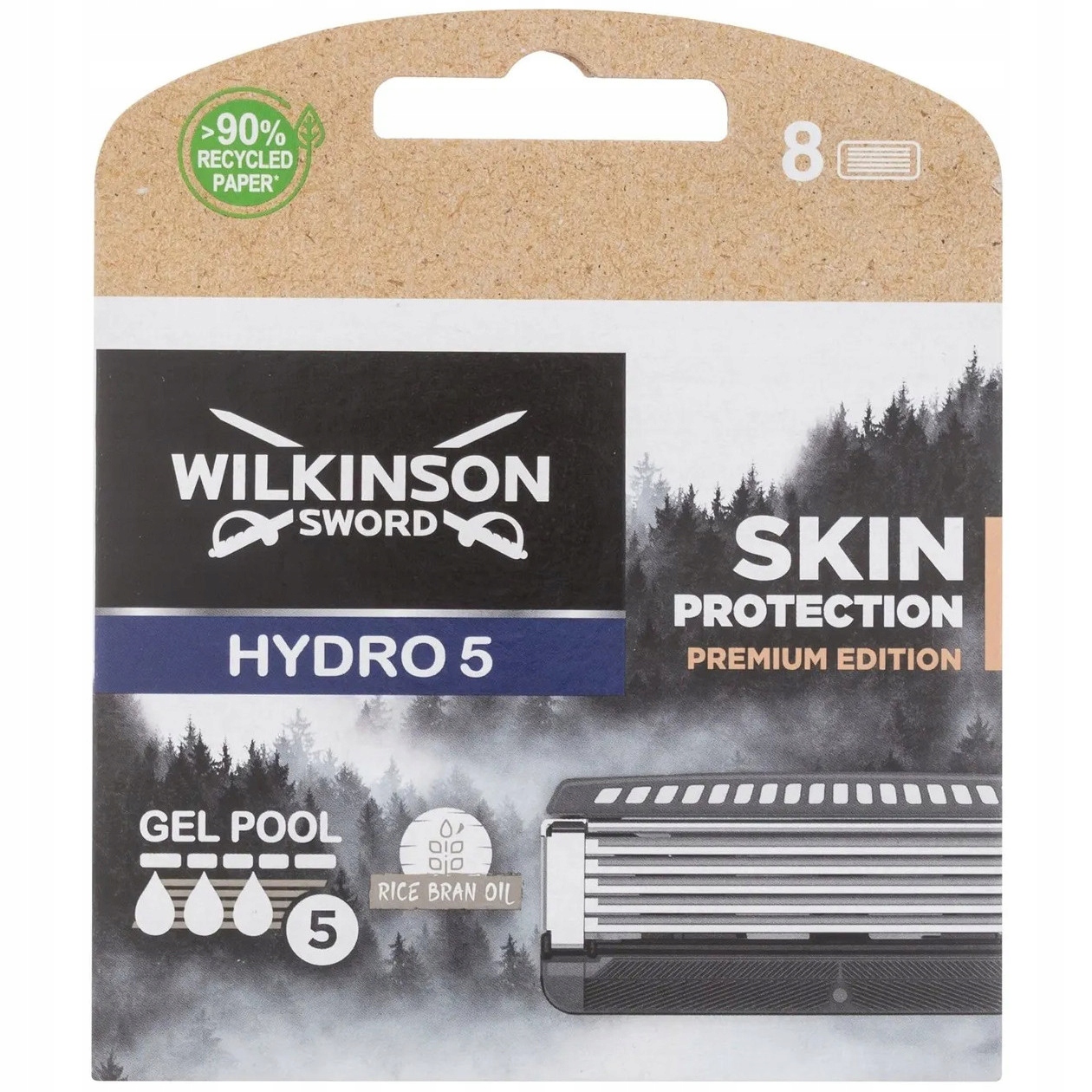 

8x Wkłady Wilkinson Hydro 5 Skin Premium Edition