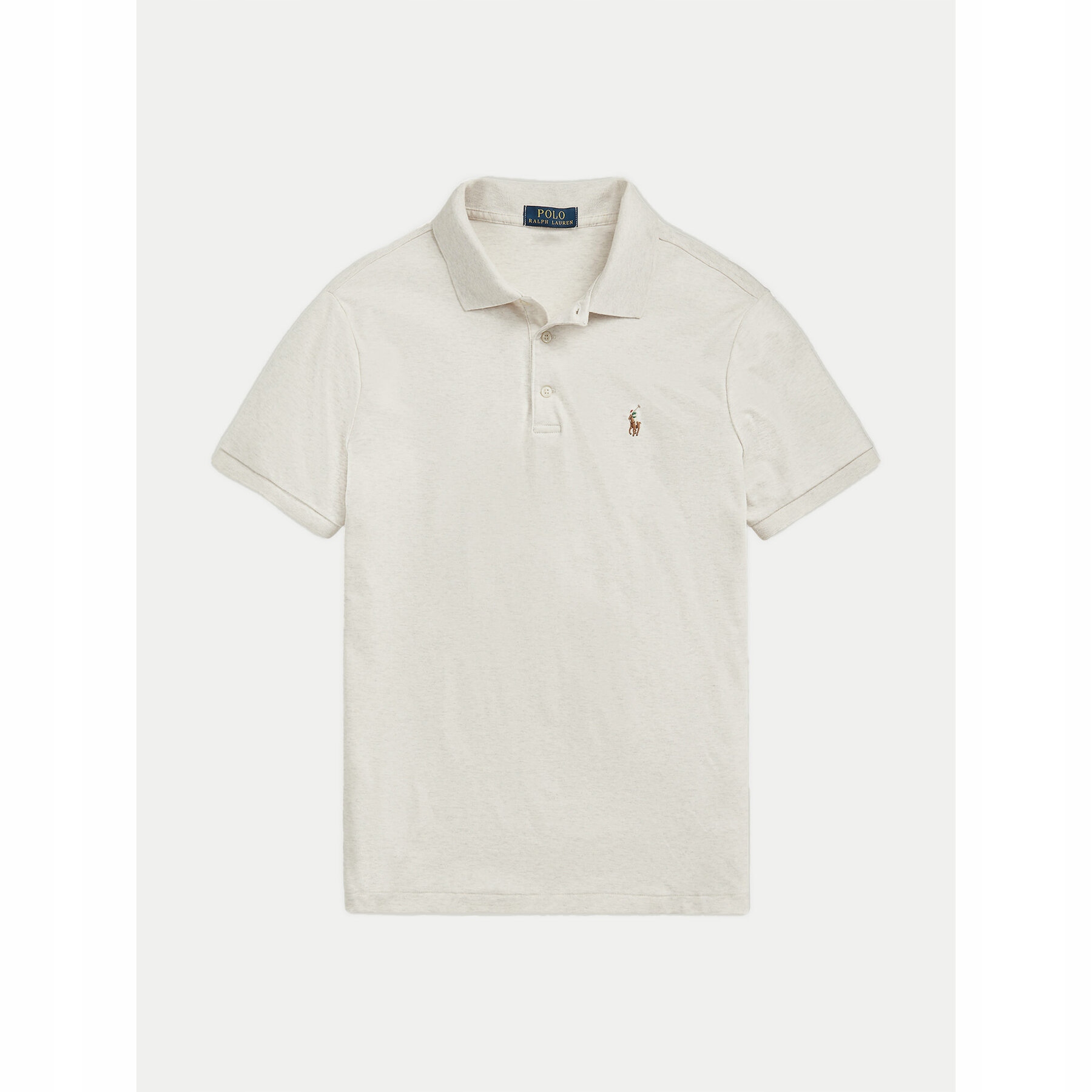 Polo Ralph Lauren Męskie Polo Écru 710713130002