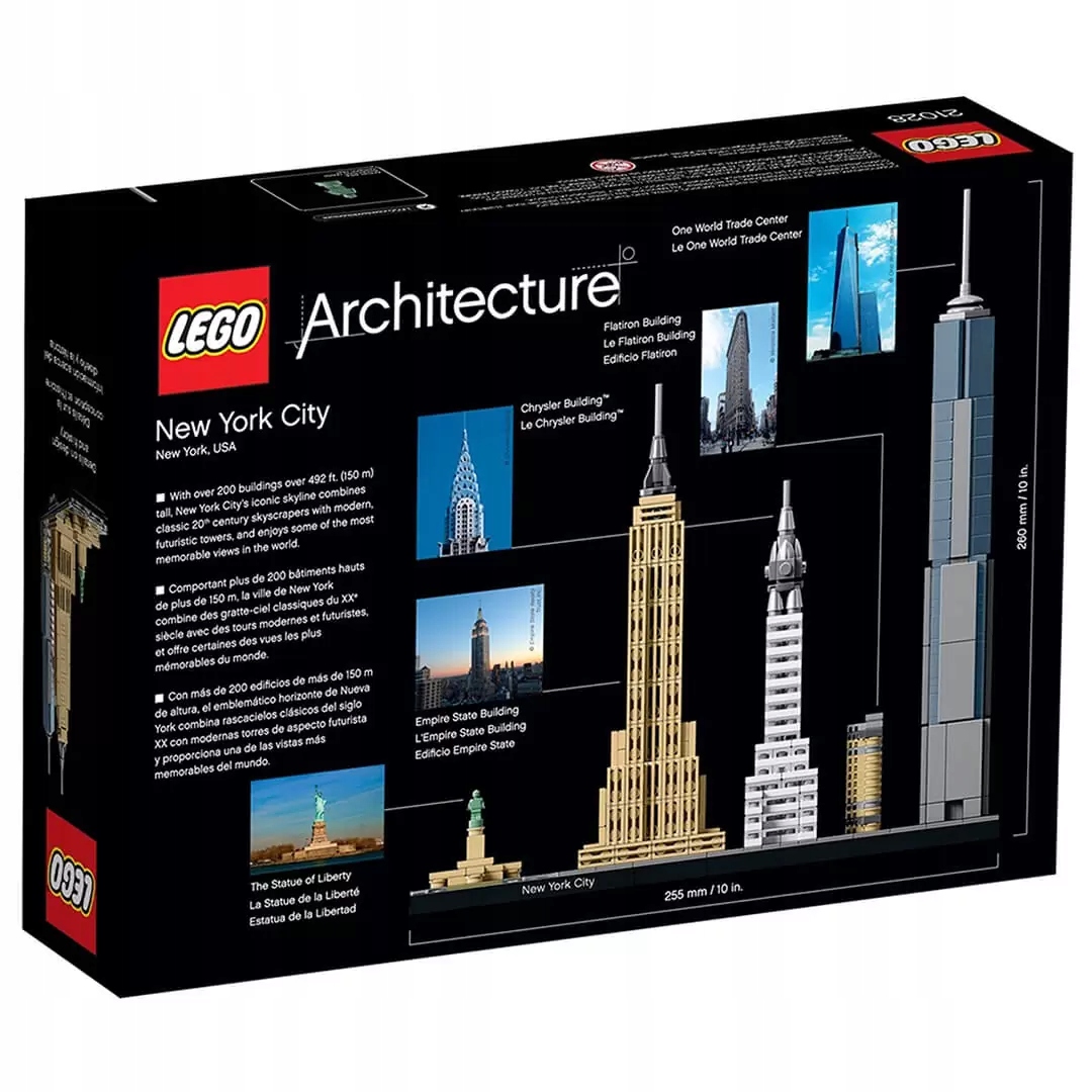 LEGO Architecture 21028 Nowy Jork Marka LEGO