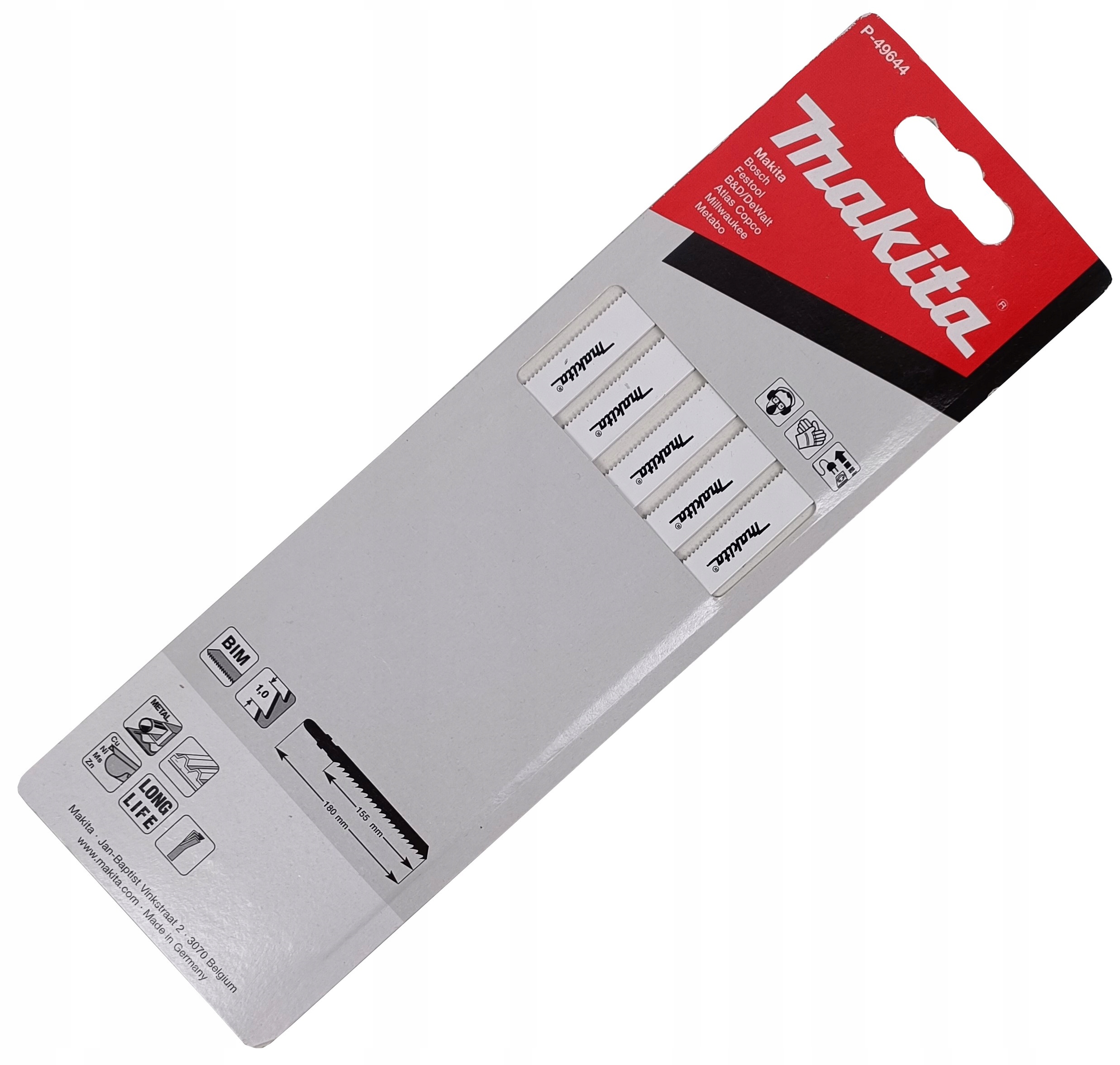 

Makita P-49644 brzeszczoty do wyrzynarki 5 szt