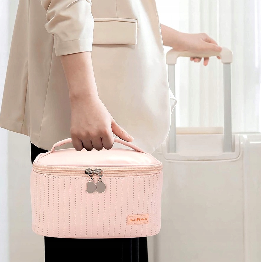 Kosmetyczka Podróżna Damska Duża Organizer Kuferek Marka Edibazzar