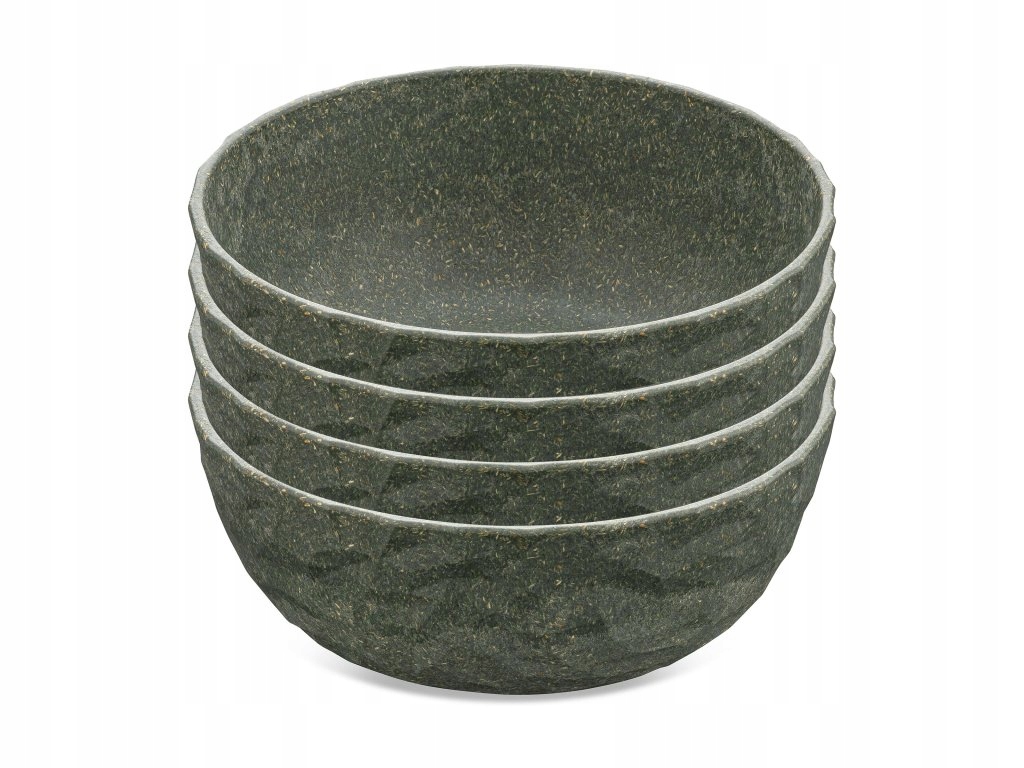 Misky na polévku Club, 700 ml, 4 ks, antracitové, Koziol