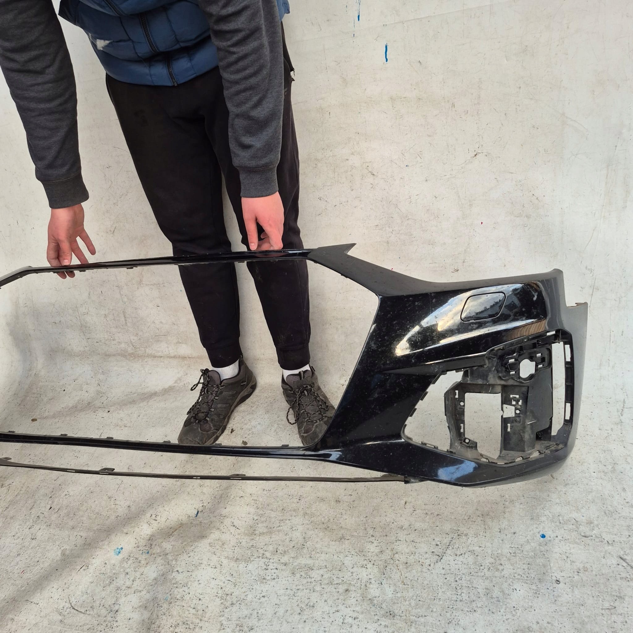AUDI A4 B9 8W S-LINE LIFT 19- bumper front front 8W0807437AQ