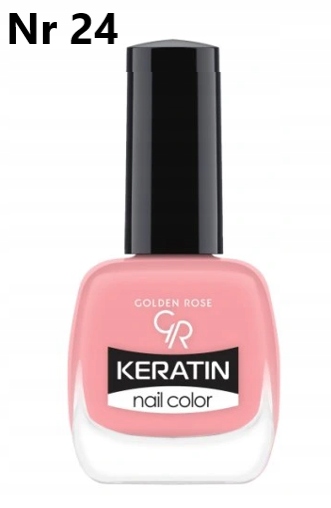 

Lakier do paznokci keratyna Golden Rose Keratin 24
