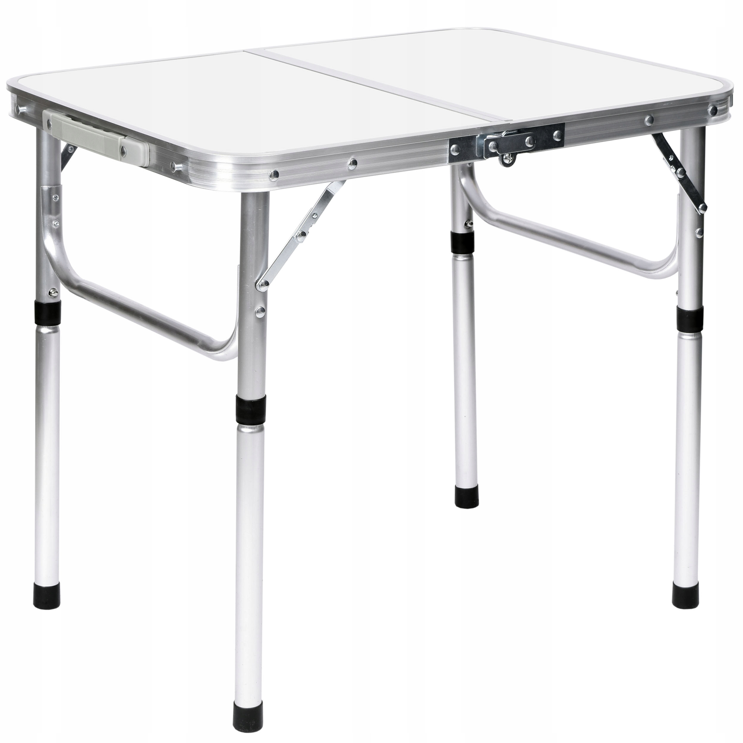 STÓŁ STOLIK TURYSTYCZNY SKŁADANY W WALIZKĘ KEMPINGOWY ALUMINIOWY 60x45 cm Model Vasco
