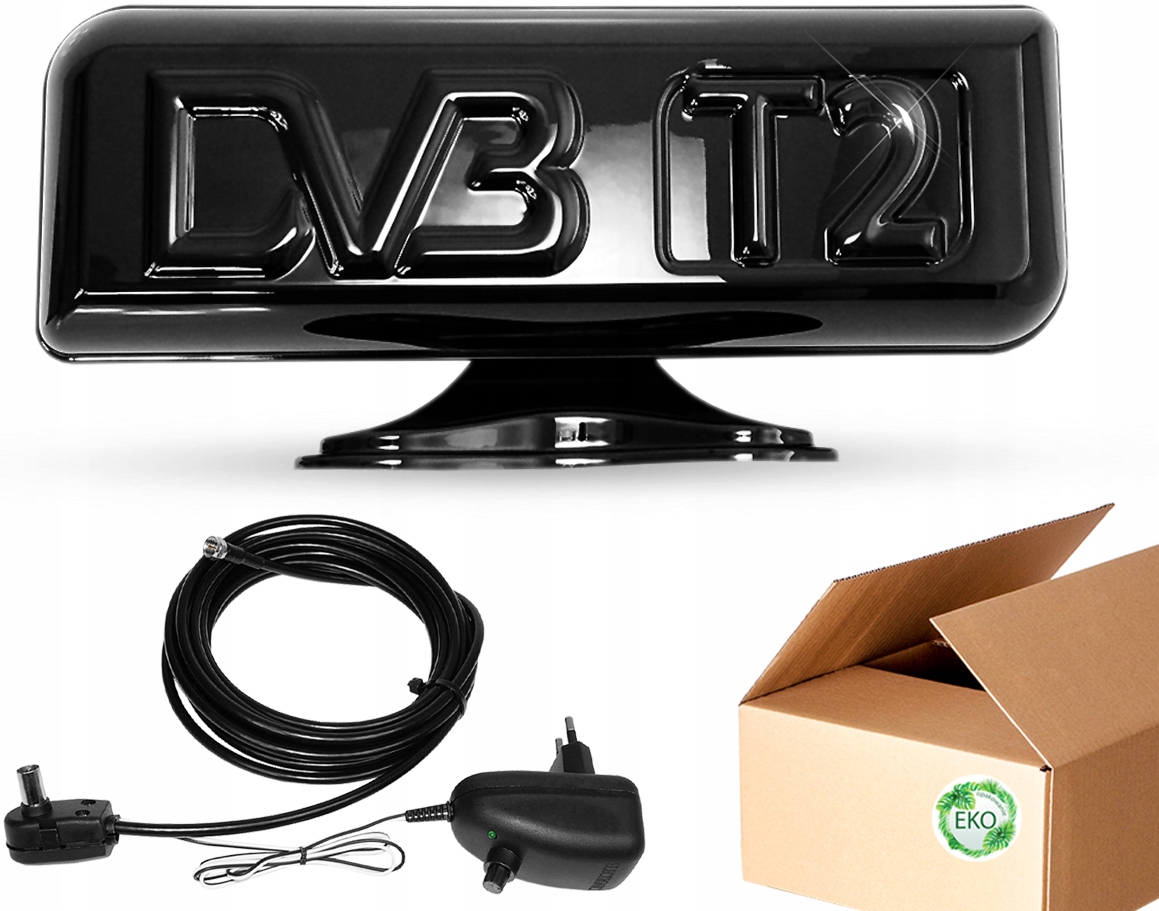 Antena wewnętrzna, zewnętrzna Alpha Black Premium