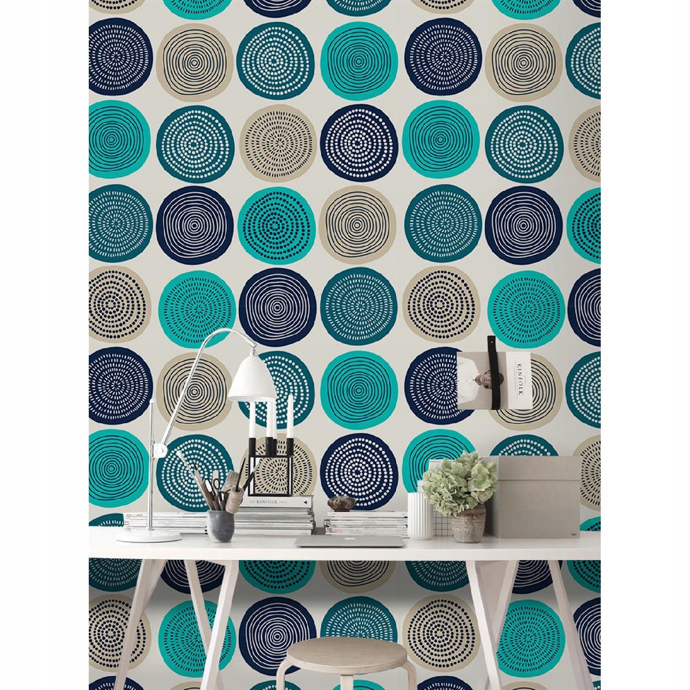 

Flizelinowa fototapeta Kolorowe koła 254x184 +klej