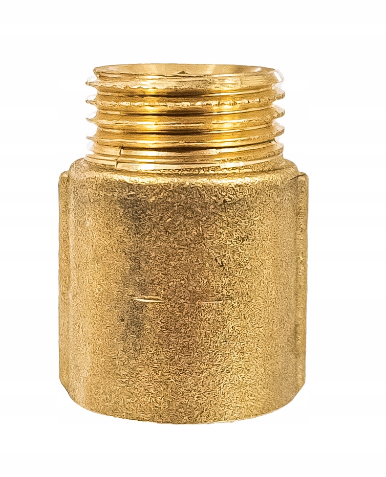 PRZEDŁUŻKA WYDŁUŻKA MOSIĘŻNA FI 1/2" CALA DŁUGOŚĆ 25mm 2,5cm SOLIDNA MOCNA Marka Sizer