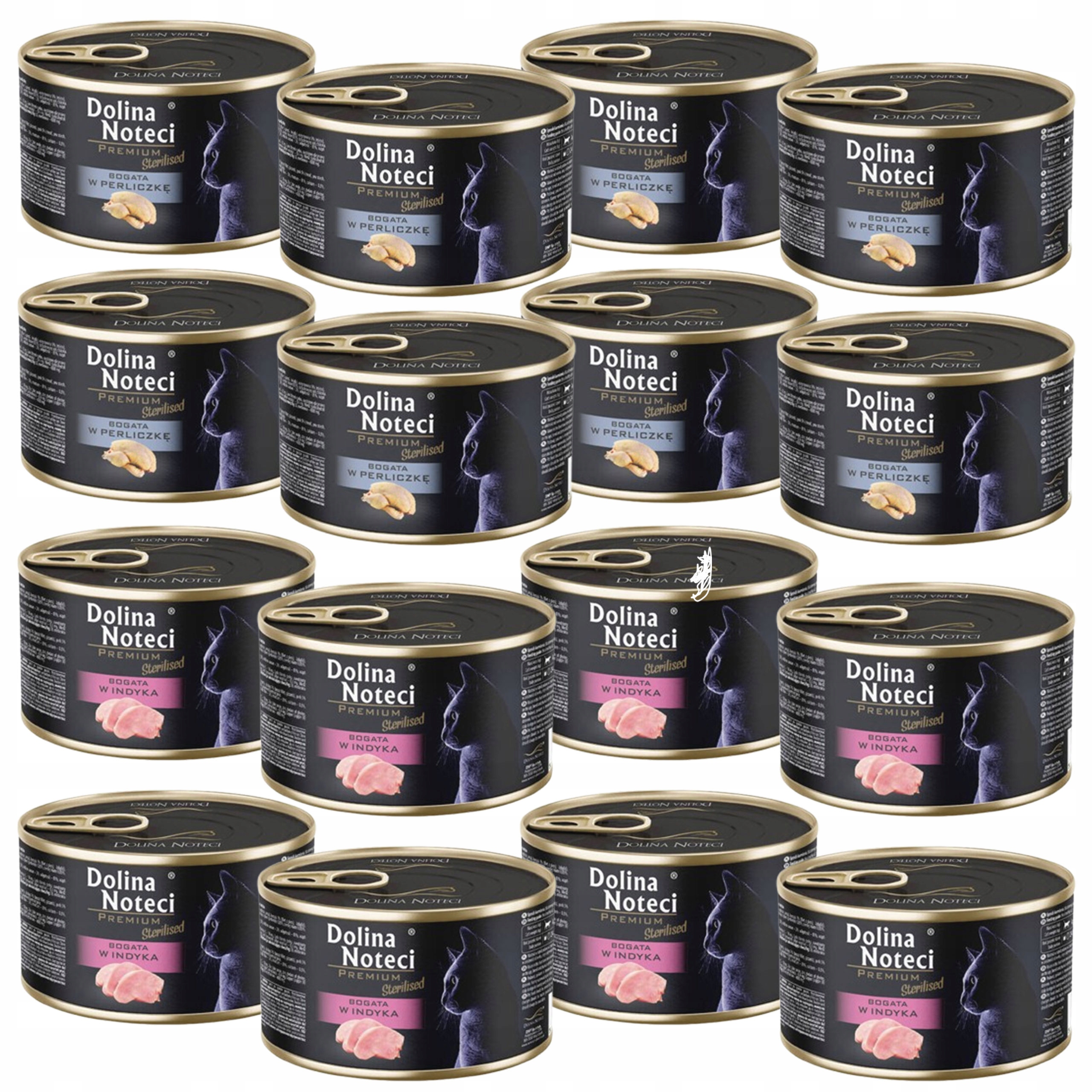 Dolina Noteci Premium Sterilised Krmivo mokré pro kočky Mix Chutí 16 x 185 g