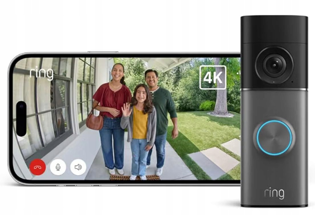Videodomofon Zvonek Ring Wired Doorbell Pro 4K nejnovější generace