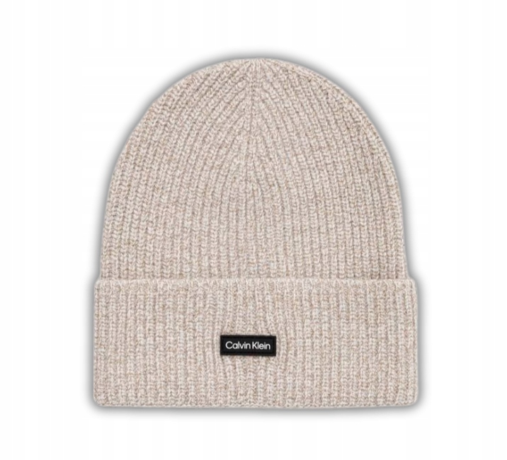 Čepice zimní Calvin Klein Daddy Wool Beanie Vlněná Teplá Módní