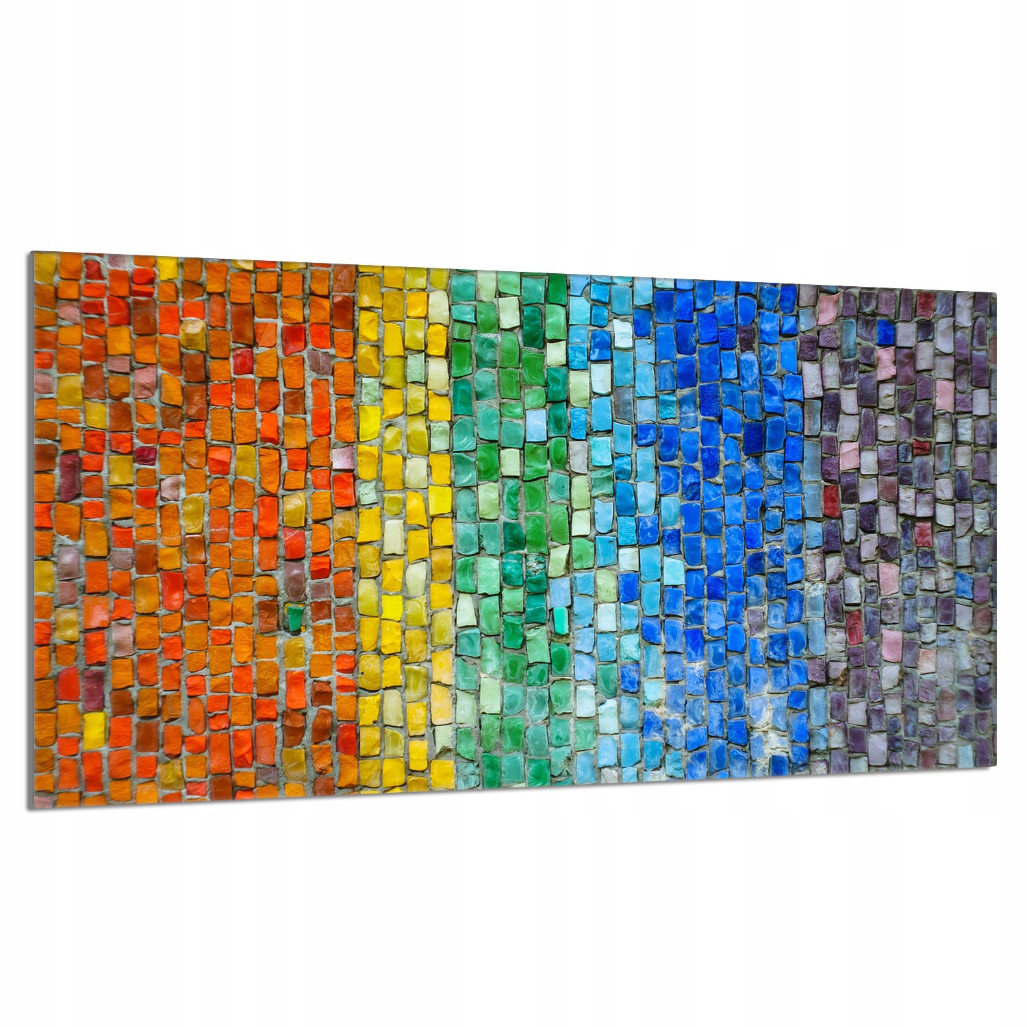Skleněná ochranná deska na sporák 90x52 Barevná Do Kuchyně