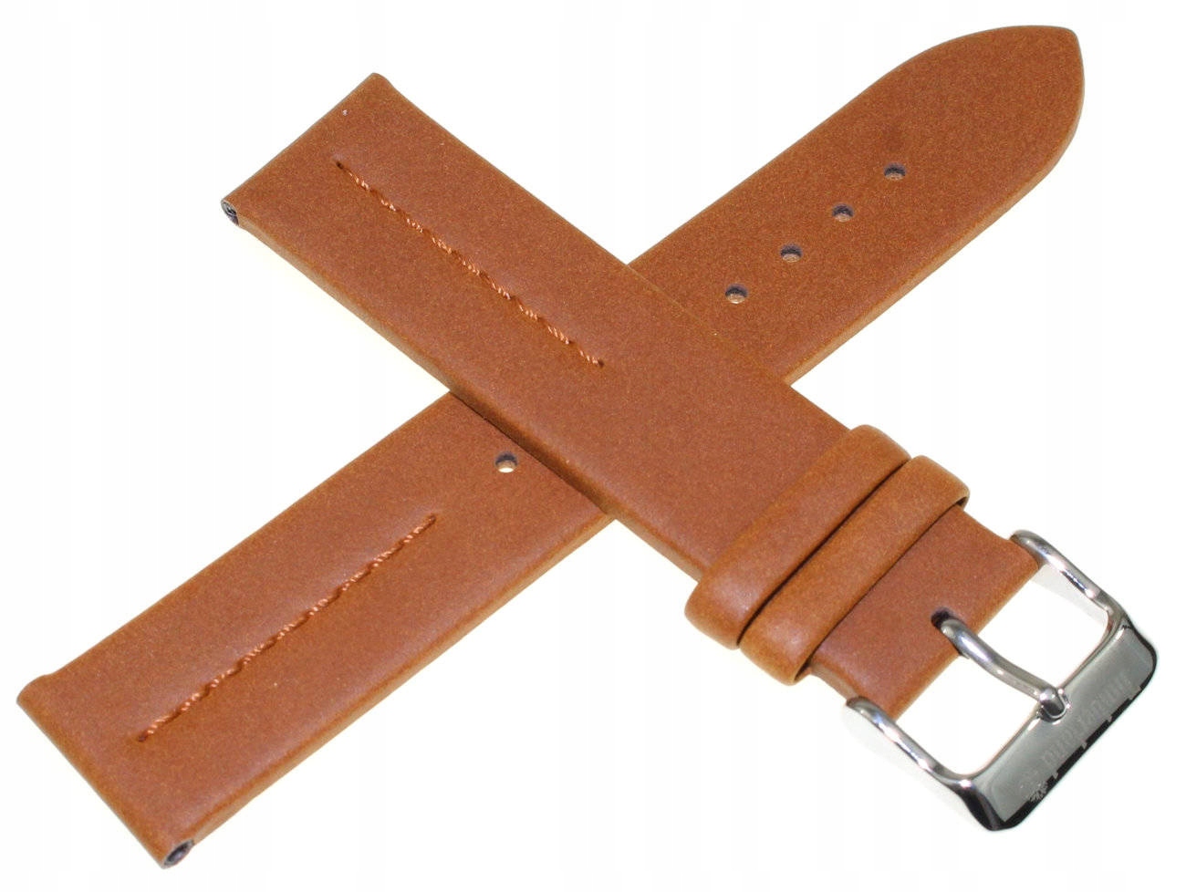 Hnědý Kožený Řemínek Pro Hodinky Timberland 20