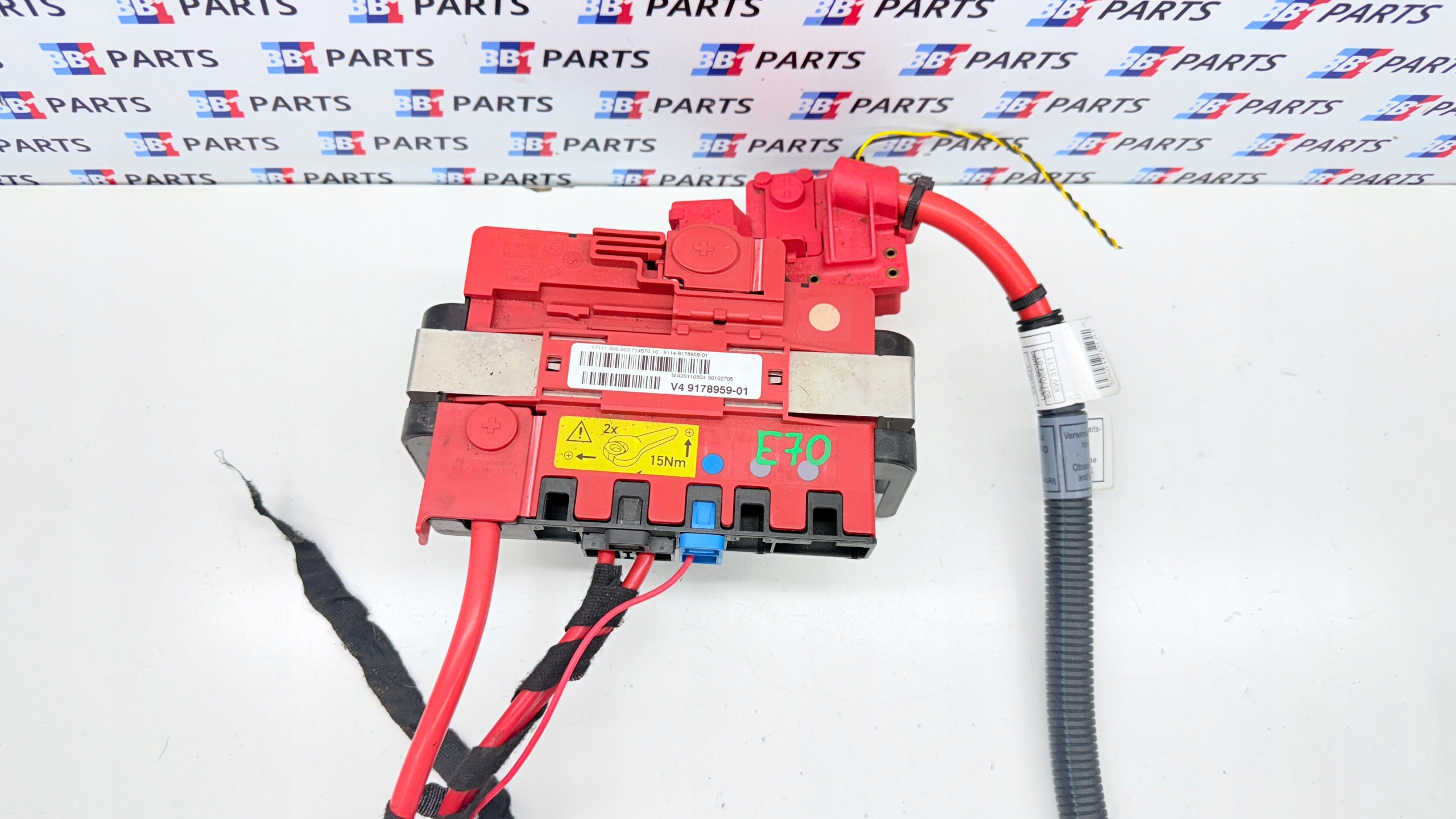 BMW E70 X5 E71 X6 distributor PRADU terminal KABEL 9217004 9178959