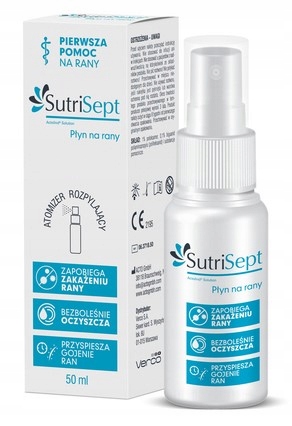 

SutriSept Antyseptyczny Płyn Na Rany 50ml