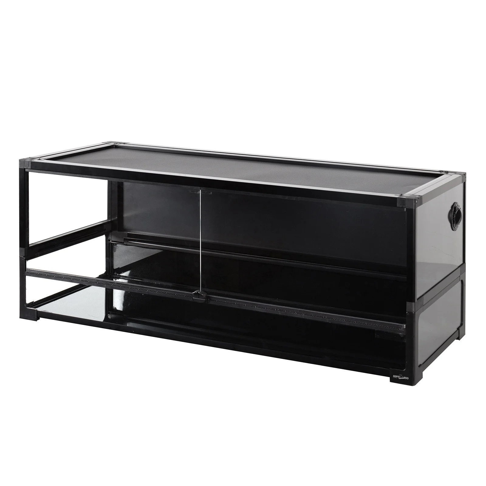 Levně Skleněné Terárium Pro Obojživelníky, Chov Pavoučích Želv, Rozměr 90X60X45 CM