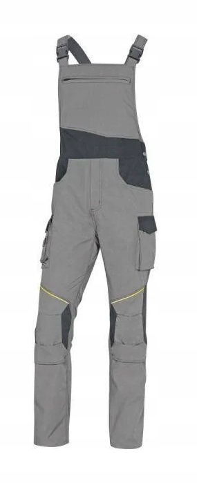 Ogrodniczki Robocze MACH2 Corporate Ripstop Potrójne Szwy szare XXL