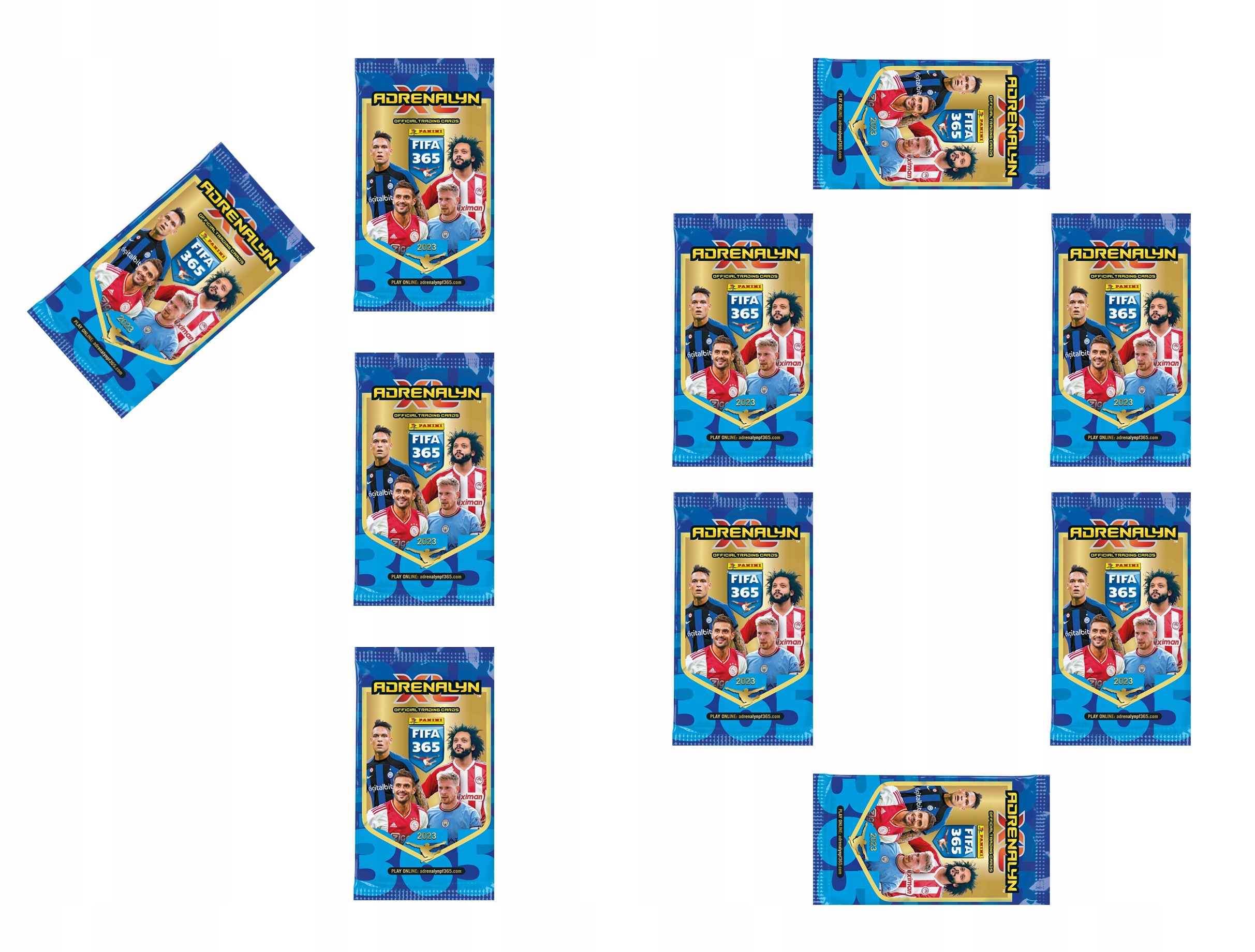 

10 x Saszetka Fifa 365 Adrenalyn XL 2023 60 kart