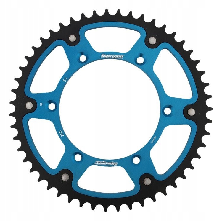 Rozeta Supersprox Stealth RST-245:51-BLU modrá 51 zubov, 520 RST-245:51-BLU