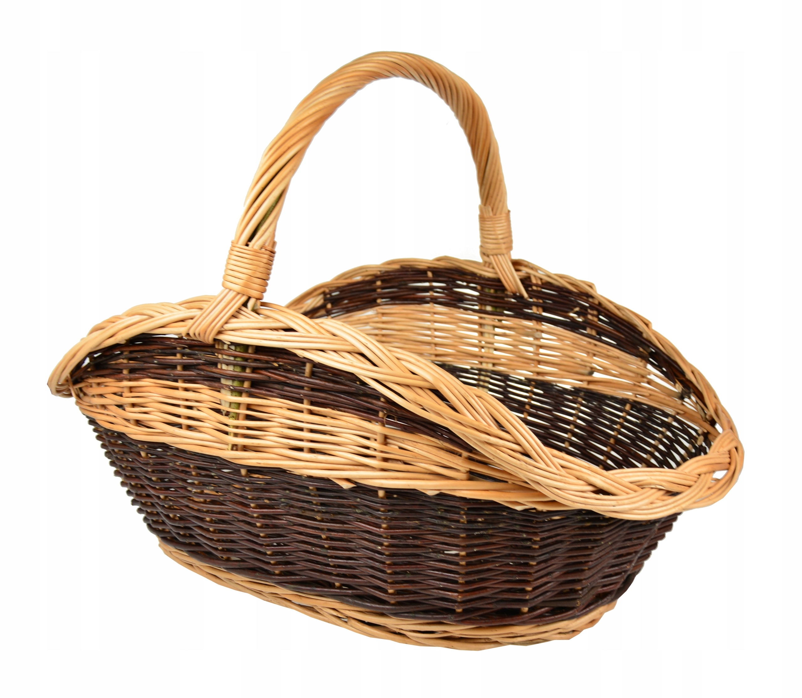 

Wiklinowy Kosz Na Drewno koszyk na Kwiaty XXL