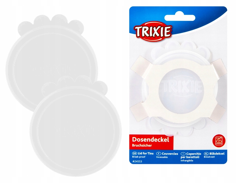 

Trixie Pokrywka Wieczko na puszkę 7,6 cm 2szt