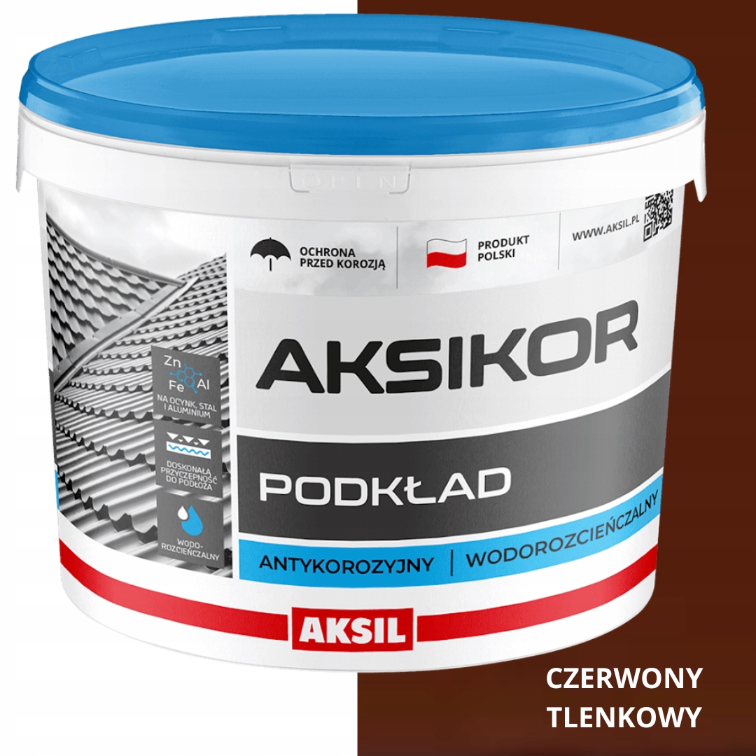 Aksikor Antikorózna Podložka 10 L Červená Oxidová
