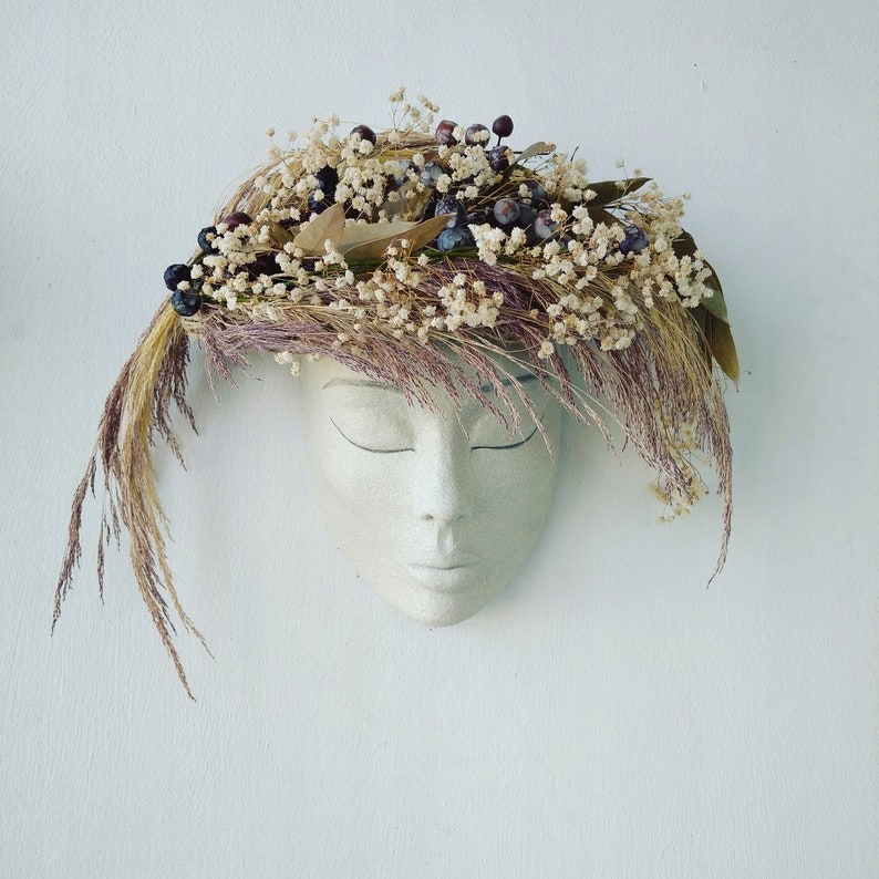 wisząca doniczka głowa kobiety Wysokość produktu 17 cm