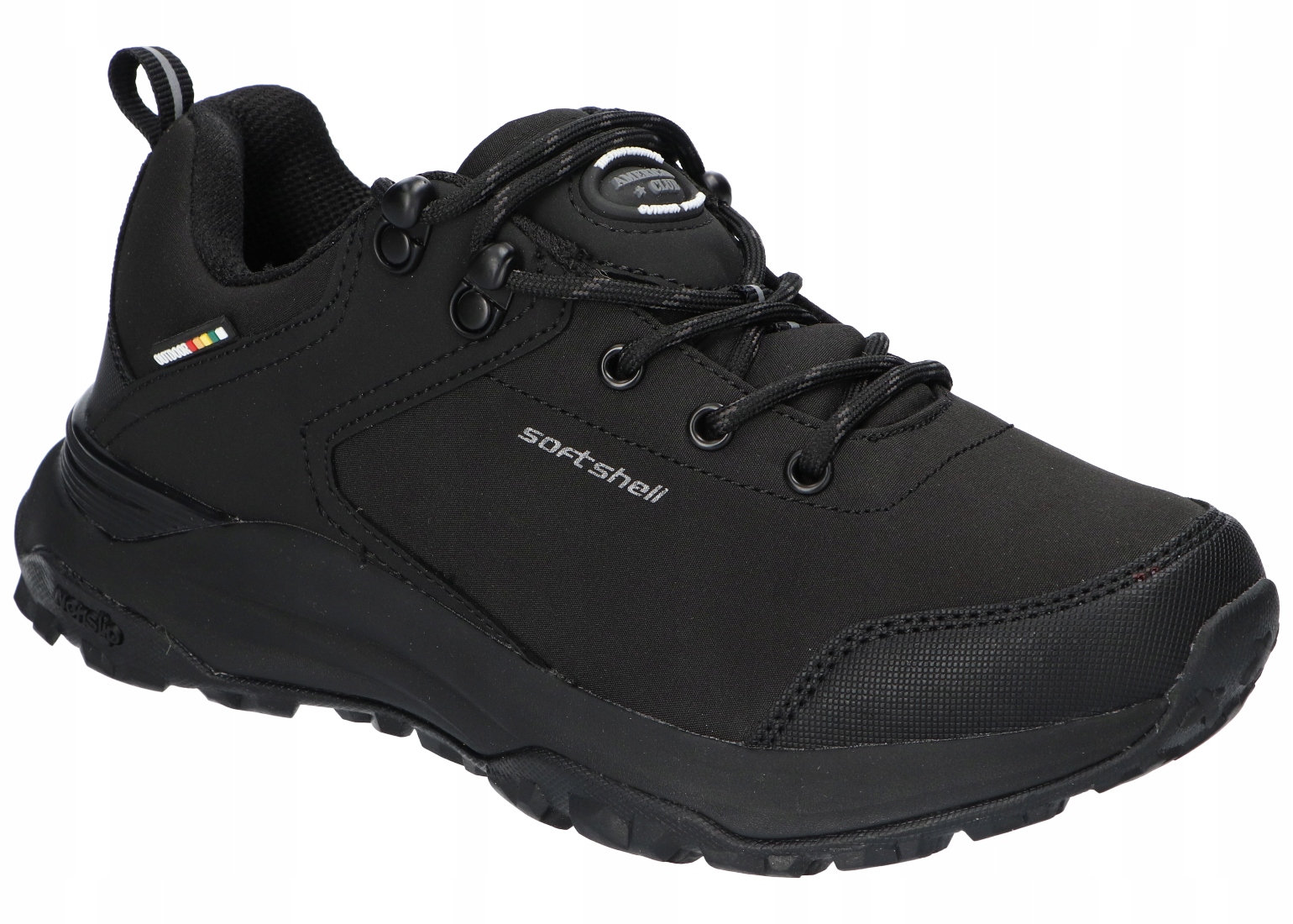 American Club HL222 Originální Trekové Sportovní Boty Softshell Černá 39