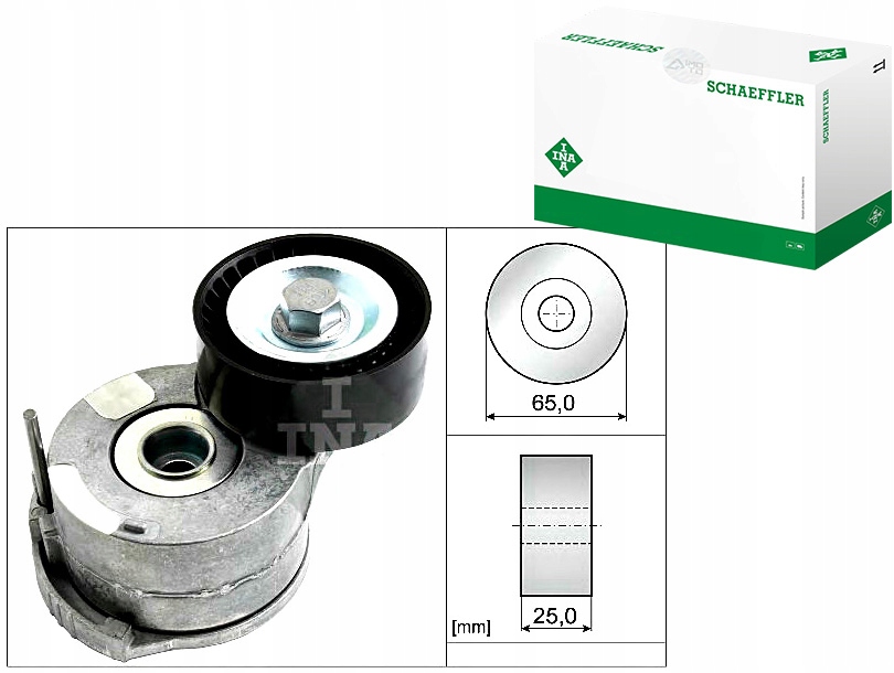 Napínák Řemene Ford C-max II Focus Sada řidiče #35