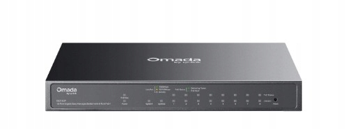 TP-Link ES210GP Omada 10portový gigabitový easy managed switch s 8 porty Po