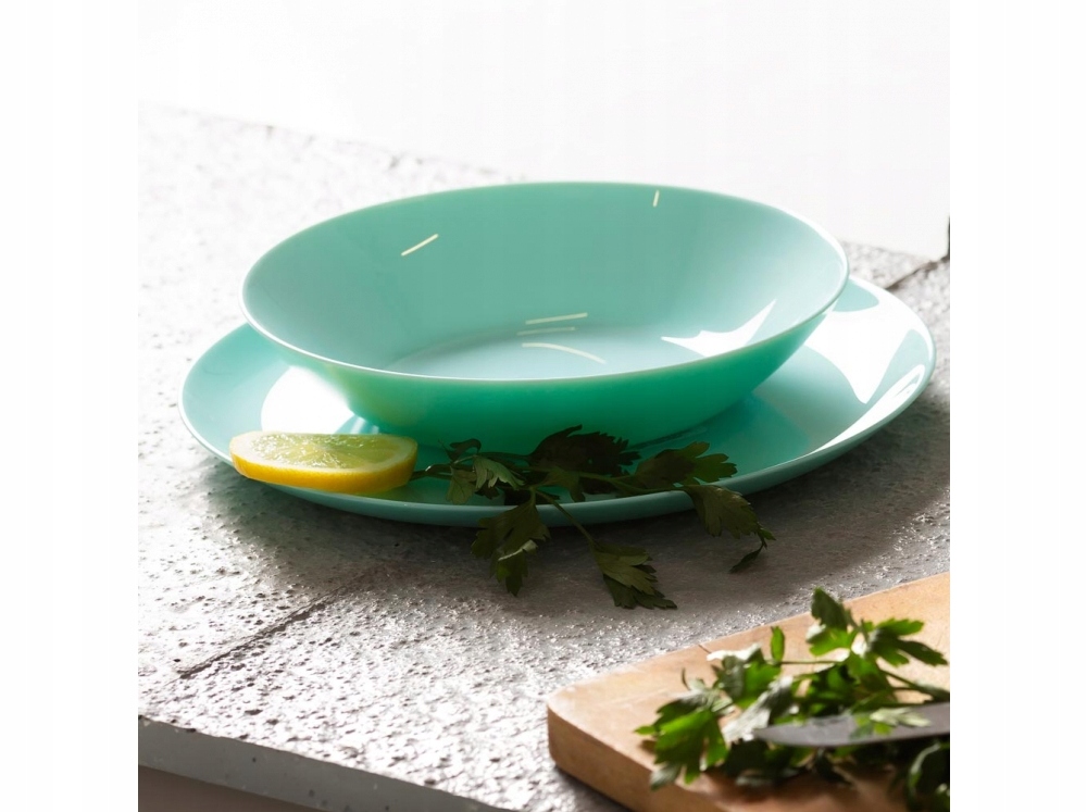 Komplet serwis obiadowy Diwali Turkus Luminarc Miętowy Marka Luminarc