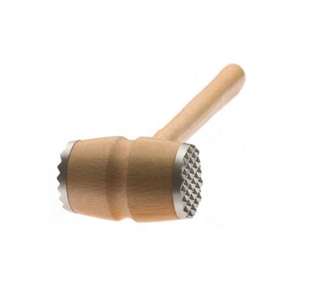 Kuchenny Tłuczek do Mięsa Kotletów Młotek Ubijak Drewniany Dwustronny EAN (GTIN) 5903456002121