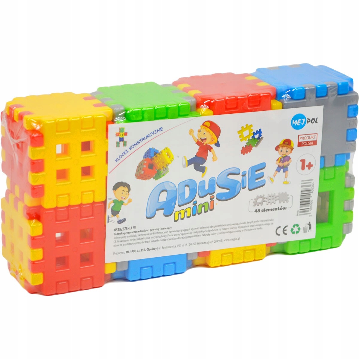 

409366 Klocki Konstrukcyjne Mini Wafle Adusie 48