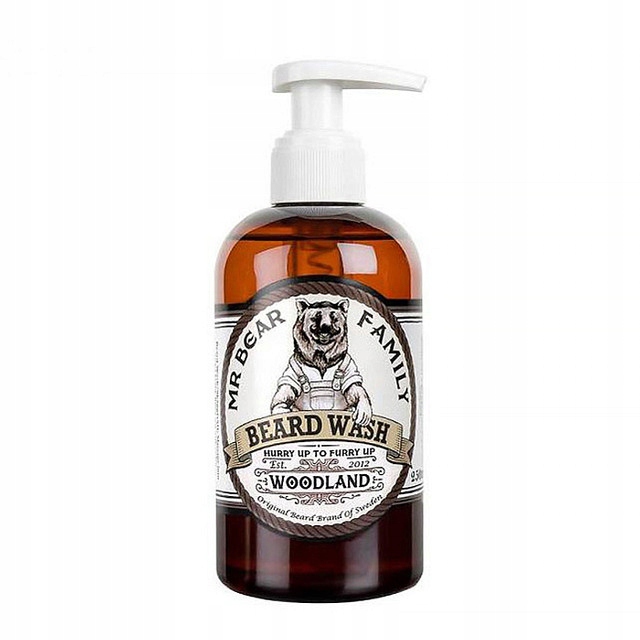 Mr Bear Family Woodland Šampon na vousy 250 ml