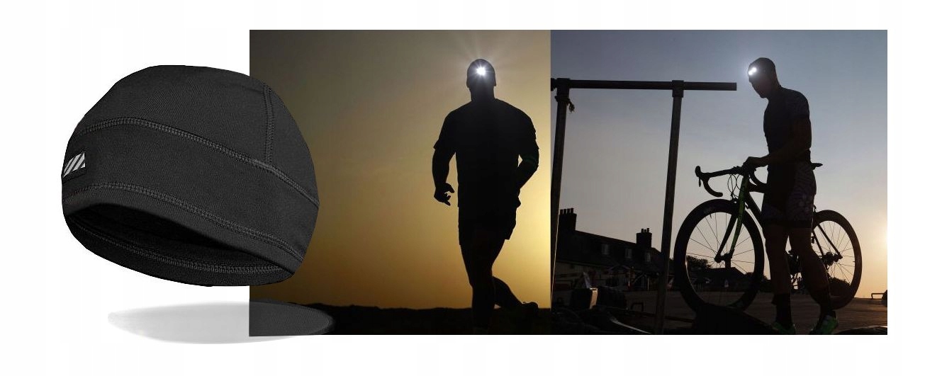 Lekka CZAPKA ANTYBAKTERYJNA FUSE z odblaskami Model Fuse