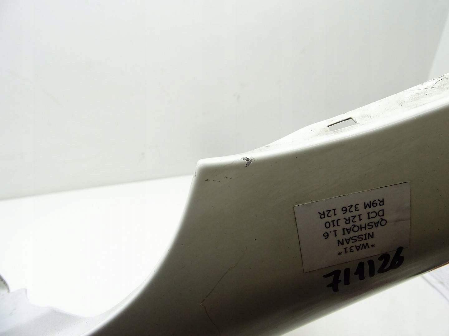 fender left front front NISSAN QASHQAI J10 LIFT BIALY