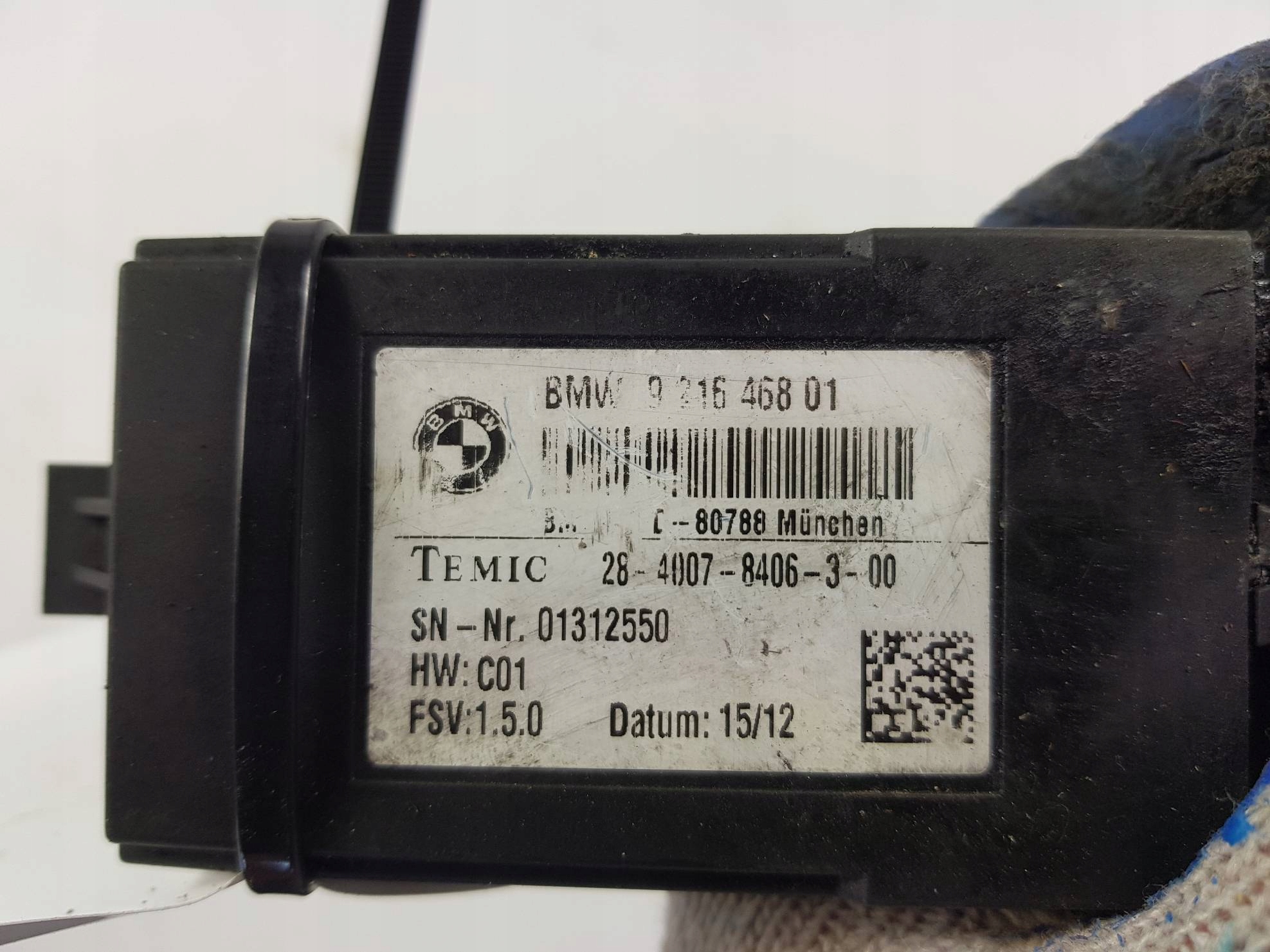 Module Siège 921646801 BMW F01 740D