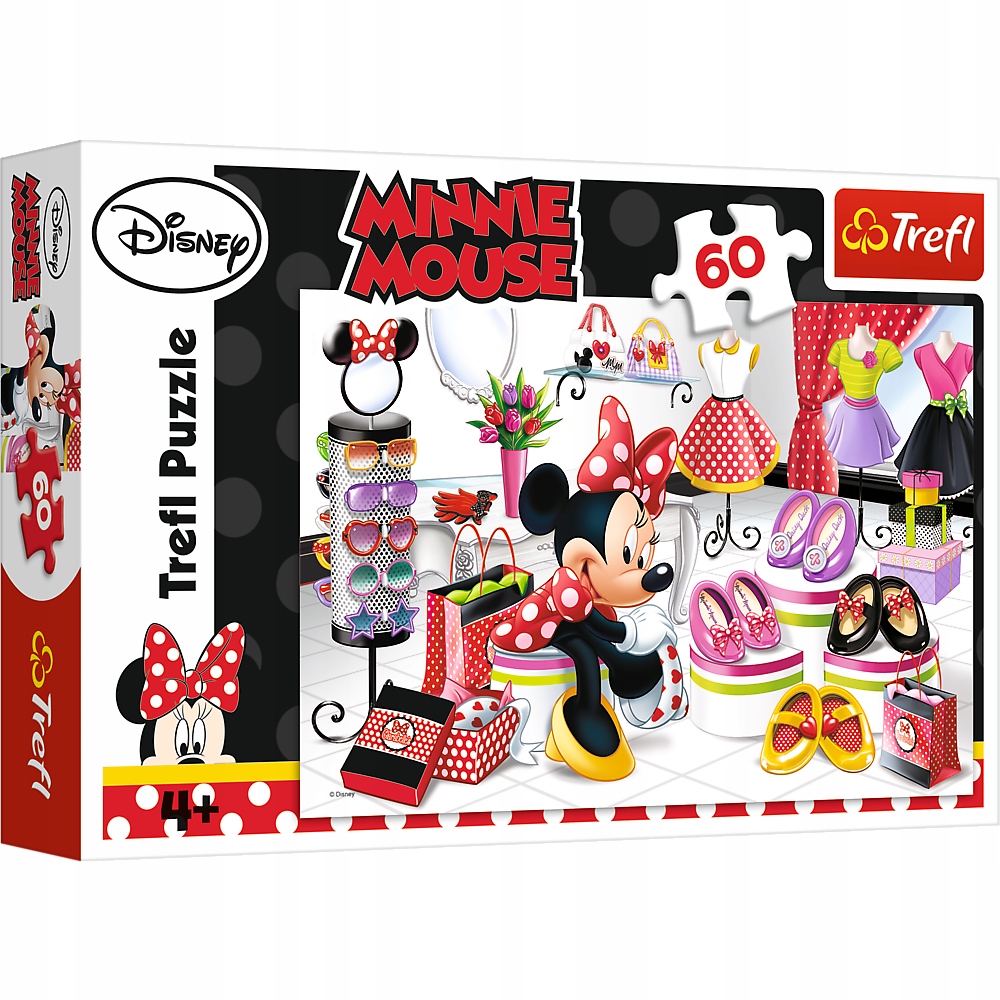 PUZZLE TREFL 60 EL ZAKUPOWE SZALEŃSTWA MINNIE 17225