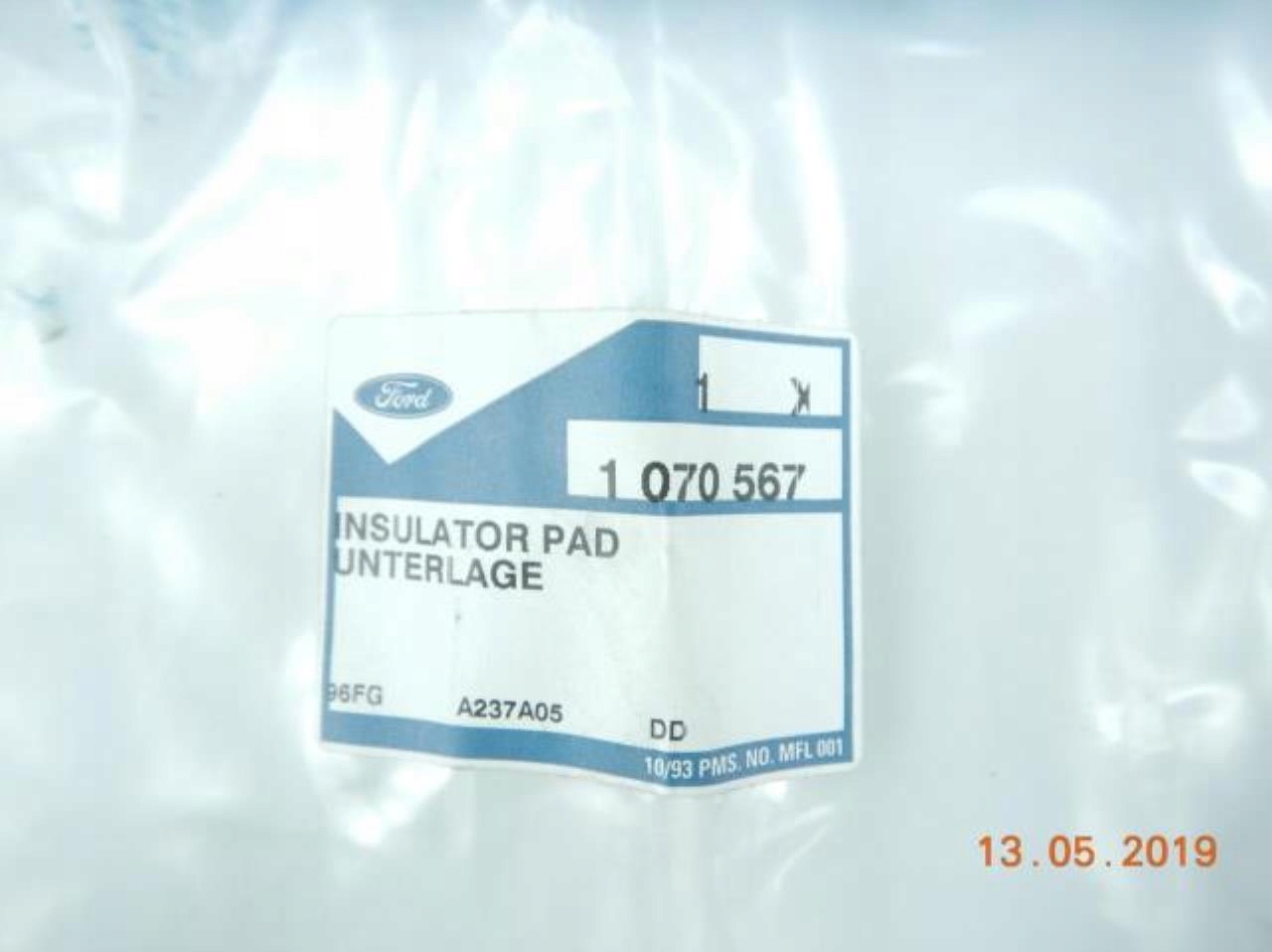 WYGŁUSZENIE DRZWI LEWY PRZÓD FORD FIESTA 95-02 EAN (GTIN) 5905238032203