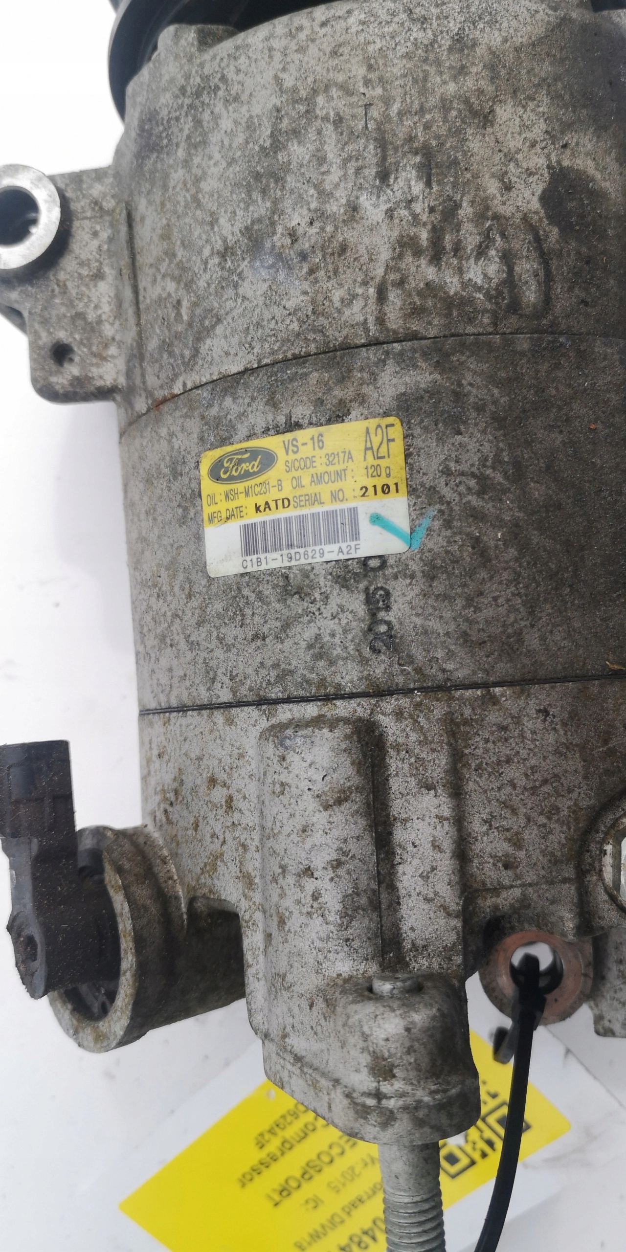 FORD ECOSPORT C1B1-19D629-A2F compressor; KLIMATYZAC