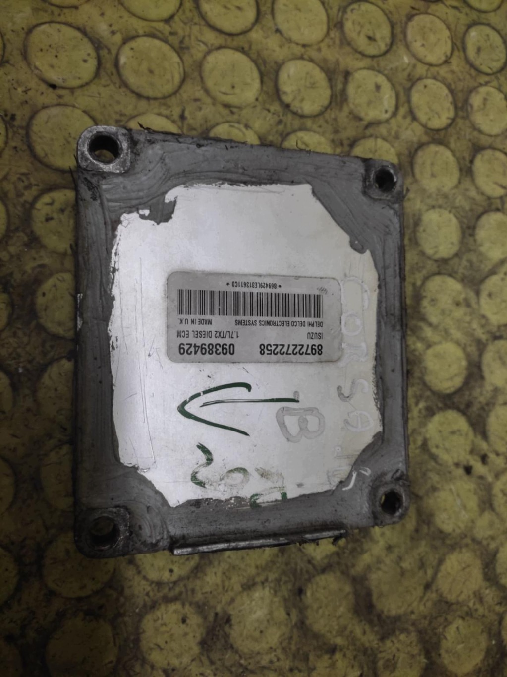 OPEL CORSA B unité de commande électronique uce moteur 09389429