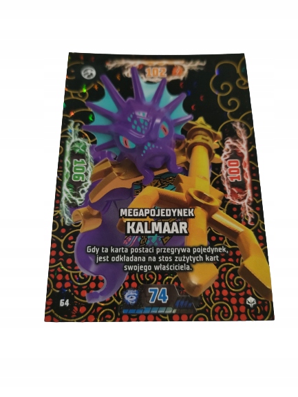 Karta Lego Ninjago Seria 7 Następny Poziom Nr 064
