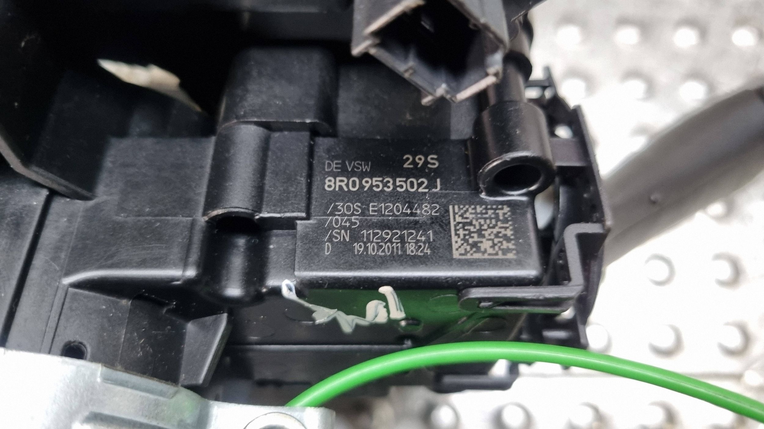 commodo commande levier commodo sous volant anneau 8R0953568K AUDI A4 B8 8K A5 8T Q5 8R
