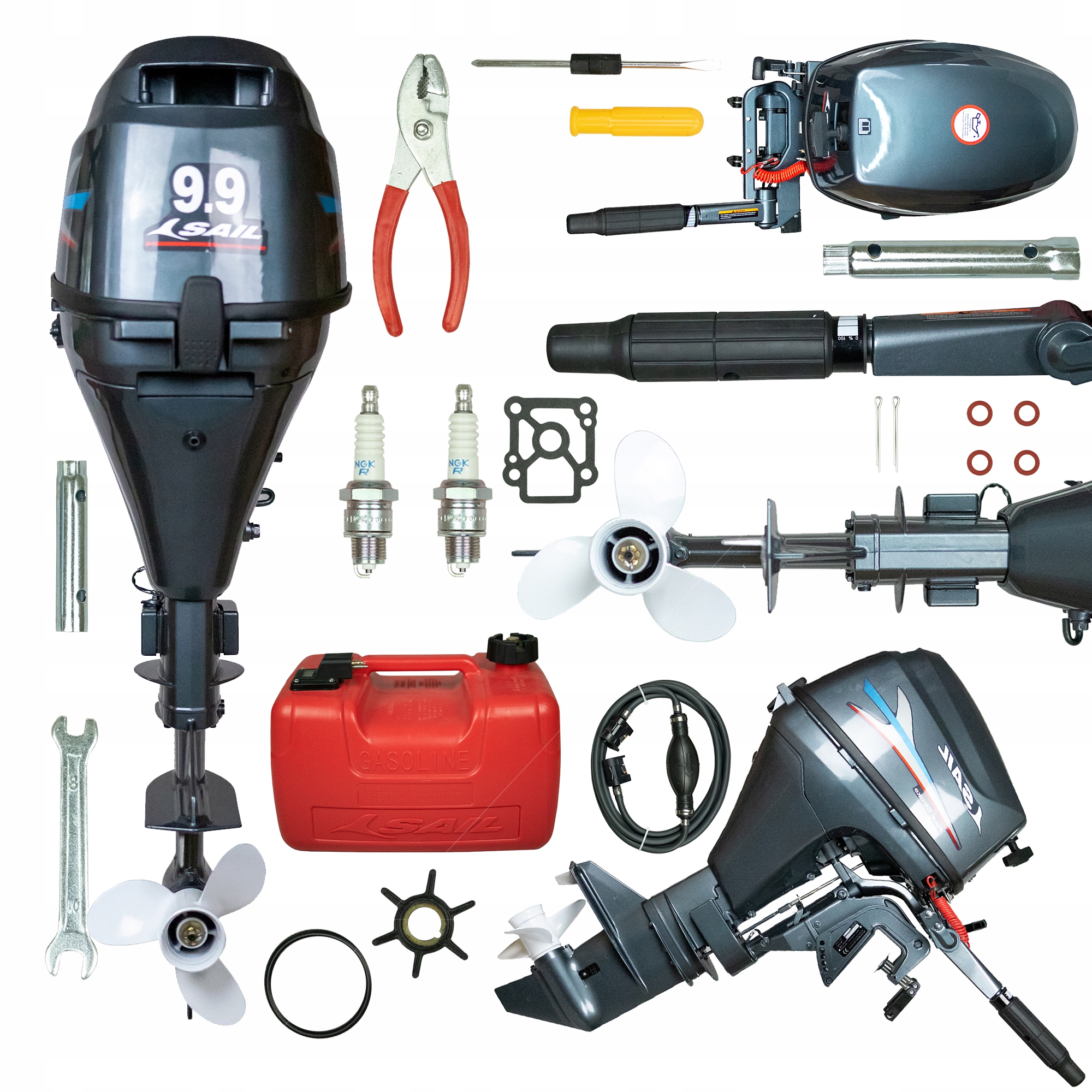 Spalovací přívěsný motor 4 Suw Sail F9.9