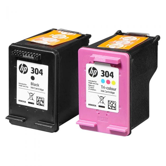Sada Inkoustů Hp 304 Černá Barva 2620 2630 3720