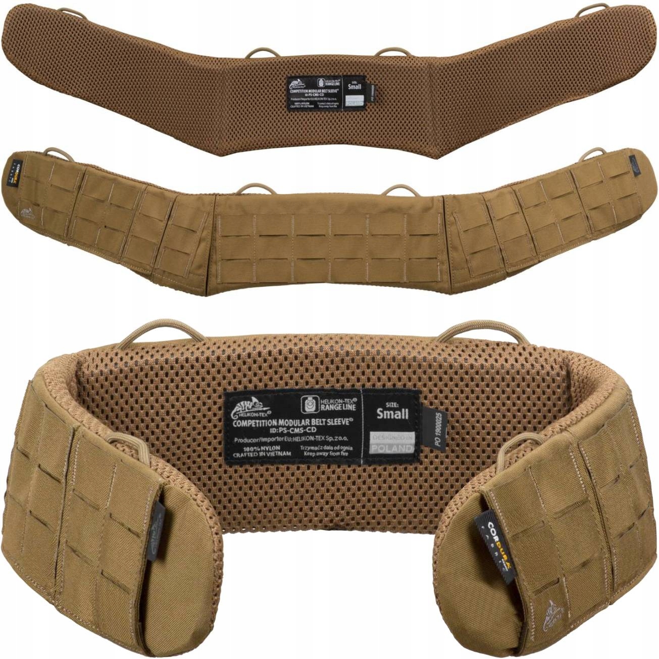 Modulární Rukáv Střelecký taktický pás Molle Pěna Competition Helikon XL