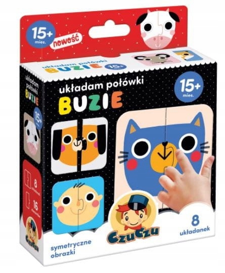 

Czuczu Układanka Układam Połówki Buzie