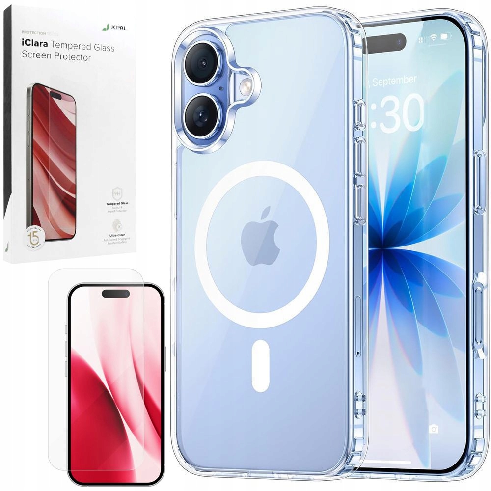 Pouzdro Jcpal DualPro MagSafe Case Sklo Jcpal iClara pro Apple iPhone 17