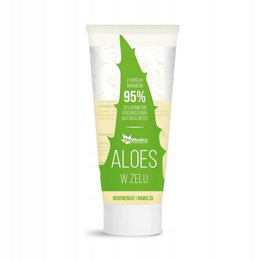 

Żel Aloesowy 95% 200ml naturalne składniki