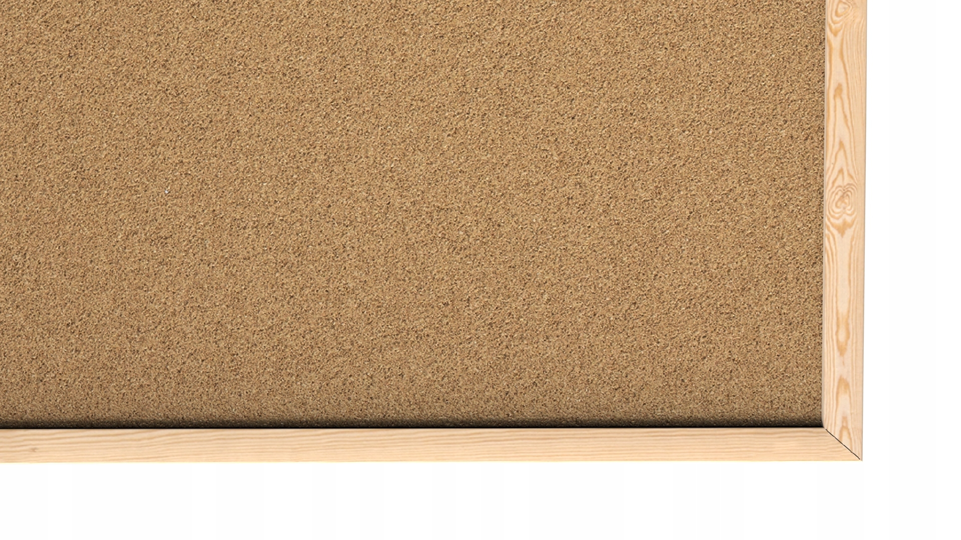 TABLICA KORKOWA DUŻA 100x80 DREWNIANA RAMA + ZESTAW PINEZKI KOMPLET GRATIS Szerokość produktu 100 cm